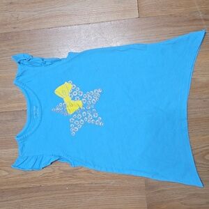 Wonderkids Girls Blue Tank Top, size 4T